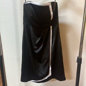 WHBM Black and White Women's Sleeveless Dress